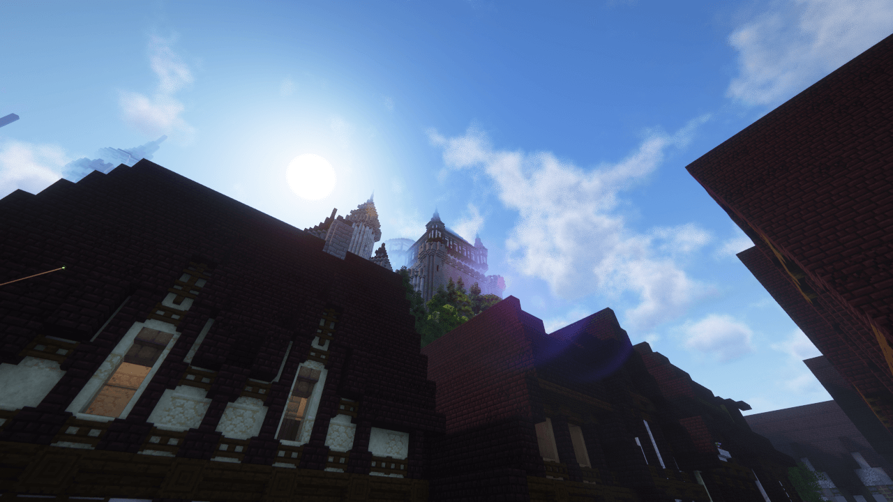 Screenshot z serwera Pixalis - budowle